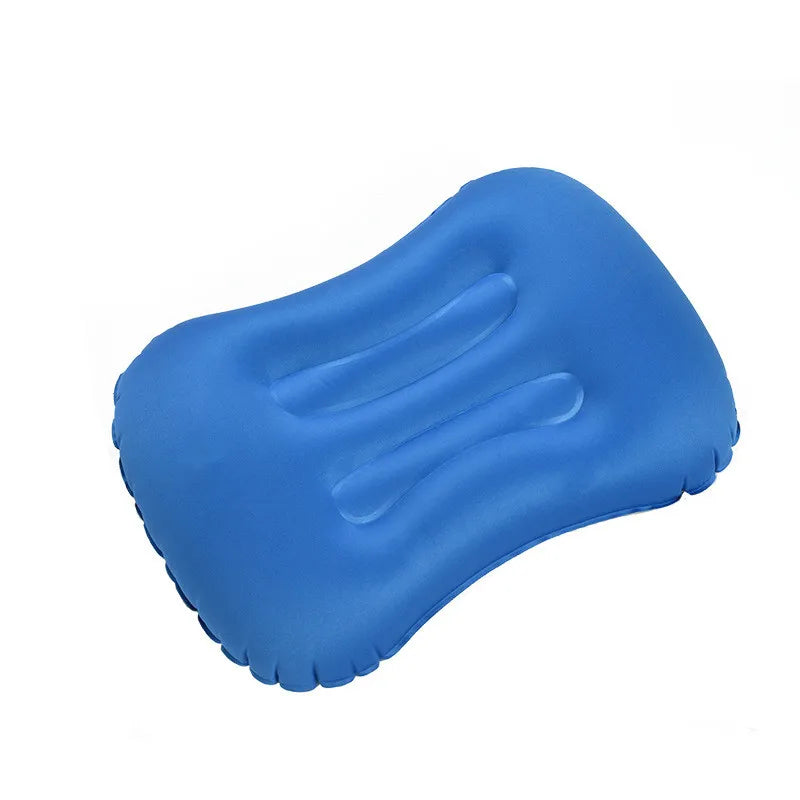 Outdoor Camping Portable Ultralight Inflatable Compressible Neck Lumbar Sleeping Pillow