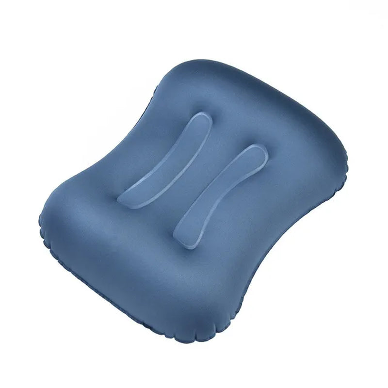 Outdoor Camping Portable Ultralight Inflatable Compressible Neck Lumbar Sleeping Pillow