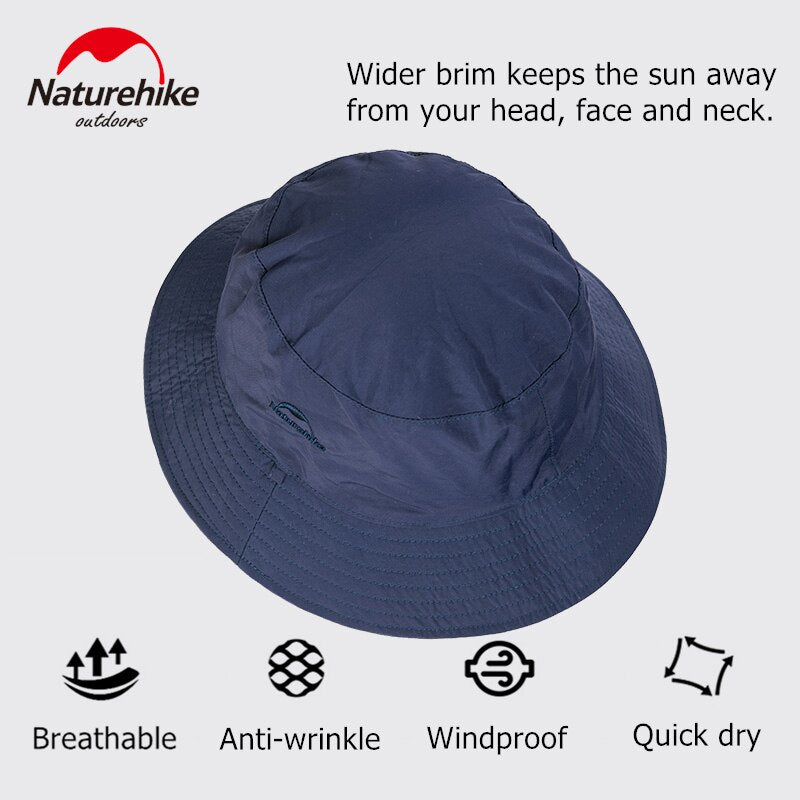 Camping Hat Folding Fishing Cap Outdoor Bucket Hat Windproof Hiking Hat Trekking Hat Safari Hunting Hat Men Women