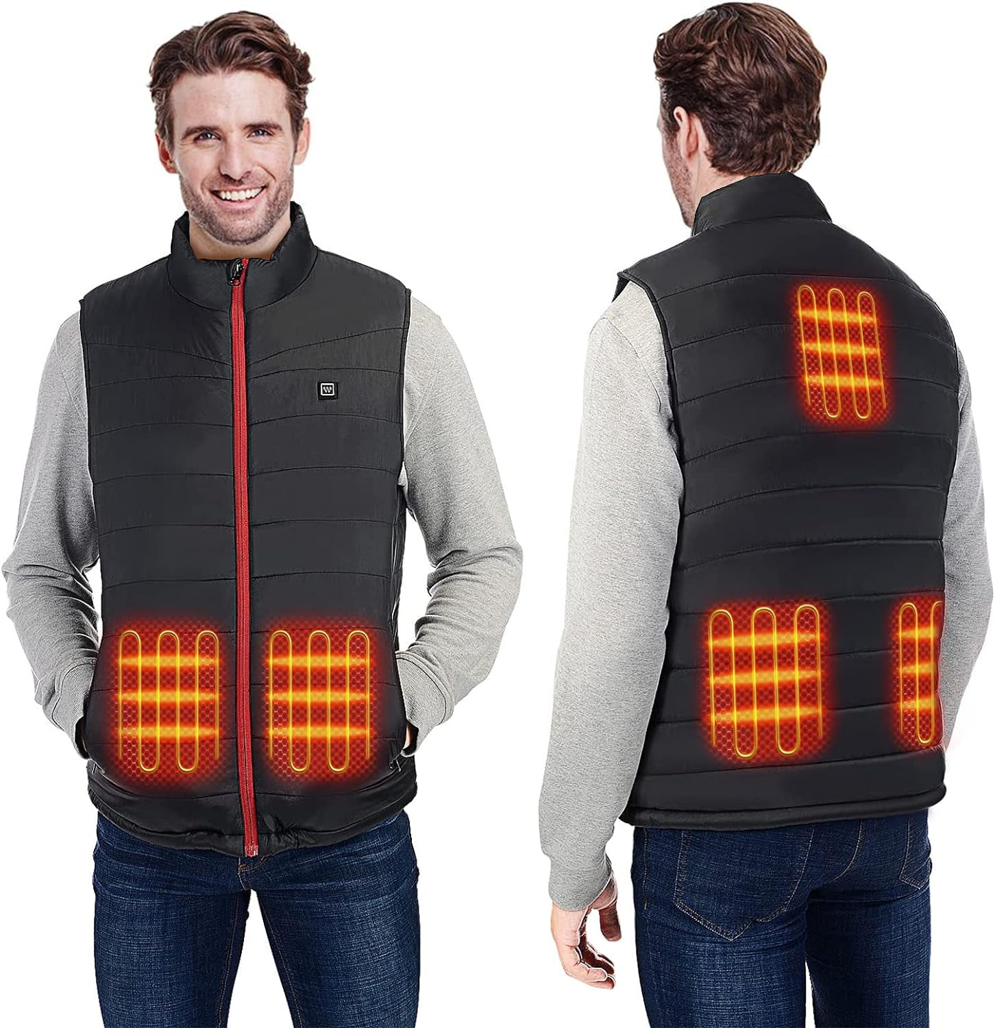 "Stay Warm and Cozy in Style with Our Electric Heated Vest - Perfect for Outdoor Adventures!"