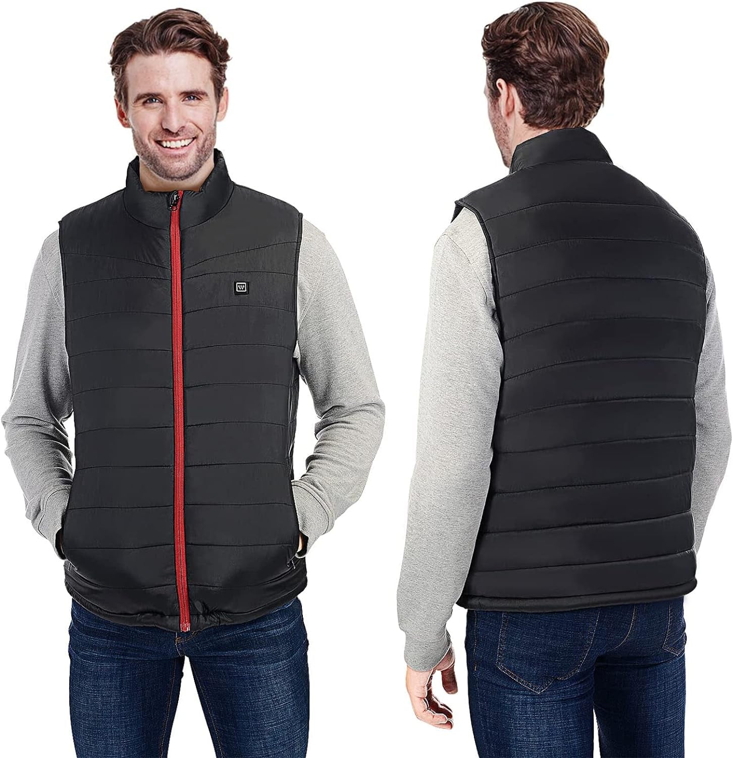 "Stay Warm and Cozy in Style with Our Electric Heated Vest - Perfect for Outdoor Adventures!"